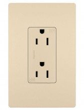 Legrand Radiant CA 885TRWRI - 15A Decorator TR/WR Receptacle (10 pack)