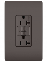 Legrand Radiant CA 2097TRCCD4 - radiant? Tamper-Resistant 20A Duplex Self-Test GFCI Receptacle with SafeLock? Protection, Brown (4 pack)