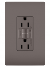 Legrand Radiant CA 1597TRCCD4 - radiant? Tamper-Resistant 15A Duplex Self-Test GFCI Receptacles with SafeLock? Protection, Brown (4 pack)