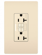 Legrand Radiant CA 2097NALA - radiant? 20A Duplex Self-Test GFCI Receptacles with SafeLock? Protection, NAFTA Compliant, Light