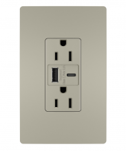 Legrand Radiant CA R26USBACNICCV4 - 3.1 HYB A/C USB+15A DUP