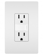 Legrand Radiant CA NTL885TRWCC6 - radiant? 15A Tamper-Resistant Outlet with Night Light, White (6 pack)