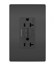 Legrand Radiant CA 2097TRBKCCD4 - radiant? Tamper-Resistant 20A Duplex Self-Test GFCI Receptacle with SafeLock? Protection, Black (4 pack)