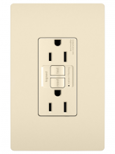 Legrand Radiant CA 1597TRLACCD4 - radiant? Tamper-Resistant 15A Duplex Self-Test GFCI Receptacles with SafeLock? Protection, Light (4 pack)