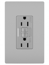 Legrand Radiant CA 1597TRWRGRYCCD4 - radiant? Tamper-Resistant Weather-Resistant 15A Duplex Self-Test GFCI Receptacles with SafeLock? (4 pack)