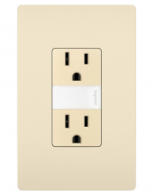 Legrand Radiant CA NTL885TRLACC6 - NIGHT LIGHT + 1 OUTLET, LA (6 pack)