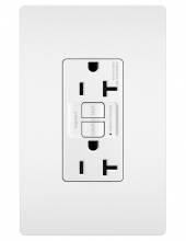 Legrand Radiant CA 2097TRAPLW - radiant? Tamper-Resistant Sensitive Appliance Duplex 20A Duplex Self-Test GFCI Receptacles with