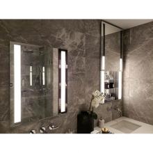 SIDLER® 1.906.000 - SideLight Single Gliding Mirror Door Built-in GFCI outlet and USB port W 23 1/4'' / H 28