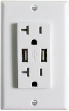 Westgate MFG C1 USB2-20TR-WH - 2 VERTICAL USB PORT 5V DC