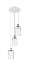 Innovations Lighting 113B-3P-WPC-G352 - Candor - 3 Light - 11 inch - White Polished Chrome - Cord Hung - Multi Pendant