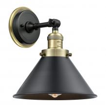 Innovations Lighting 203BP-BABAB-M10-BK - Briarcliff 1 Light Sconce