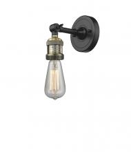 Innovations Lighting 203NH-BAB - Bare Bulb 1 Light Sconce