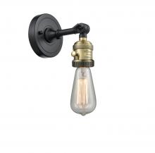 Innovations Lighting 203SW-BAB-LED - Bare Bulb - 1 Light - 5 inch - Black Antique Brass - Sconce