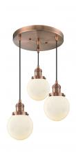 Innovations Lighting 211/3-AC-G201-6 - Beacon Multi-Pendant