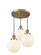 Innovations Lighting 211/3-BB-G201-8 - Beacon Multi-Pendant