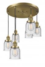 Innovations Lighting 212/6-BB-G54 - Small Bell 6 Light Multi-Pendant