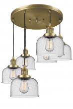 Innovations Lighting 212/6-BB-G74 - Large Bell 6 Light Multi-Pendant