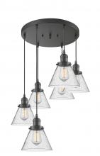 Innovations Lighting 212/6-OB-G44 - Large Cone 6 Light Multi-Pendant