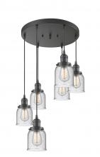 Innovations Lighting 212/6-OB-G54 - Small Bell 6 Light Multi-Pendant