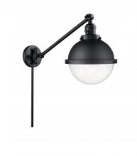 Innovations Lighting 237-BK-HFS-84-BK - Hampden - 1 Light - 9 inch - Matte Black - Swing Arm