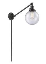 Innovations Lighting 237-OB-G204-8 - Beacon - 1 Light - 8 inch - Oil Rubbed Bronze - Swing Arm