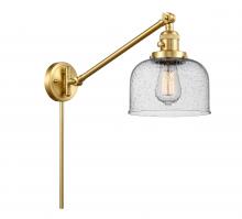 Innovations Lighting 237-SG-G74 - Bell - 1 Light - 8 inch - Satin Gold - Swing Arm