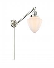 Innovations Lighting 237-SN-G661-7 - Bullet - 1 Light - 7 inch - Brushed Satin Nickel - Swing Arm