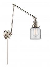 Innovations Lighting 238-PN-G52 - Bell - 1 Light - 8 inch - Polished Nickel - Swing Arm