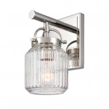 Innovations Lighting 416-1W-PN-G416-6SDY - Latreille - 1 Light - 6 inch - Polished Nickel - Sconce