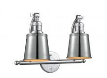 Innovations Lighting 515-2W-PC-M9-PC - Addison - 2 Light - 18 inch - Polished Chrome - Bath Vanity Light