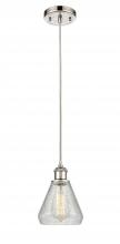 Innovations Lighting 516-1P-PN-G275 - Conesus - 1 Light - 6 inch - Polished Nickel - Cord hung - Mini Pendant