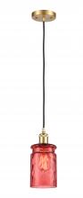 Innovations Lighting 516-1P-SG-G352-RD - Candor 1 Light Mini Pendant