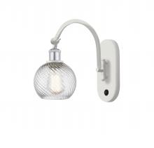 Innovations Lighting 518-1W-WPC-G1214-6 - Athens Twisted Swirl Sconce