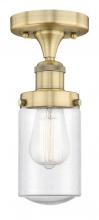 Innovations Lighting 616-1F-BB-G314 - Dover - 1 Light - 5 inch - Brushed Brass - Semi-Flush Mount