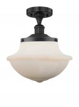 Innovations Lighting 616-1F-BK-G541 - Oxford - 1 Light - 12 inch - Matte Black - Semi-Flush Mount