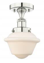 Innovations Lighting 616-1F-PN-G531 - Oxford - 1 Light - 7 inch - Polished Nickel - Semi-Flush Mount