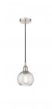 Innovations Lighting 616-1P-PN-G1214-6 - Athens Twisted Swirl Mini Pendant