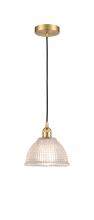 Innovations Lighting 616-1P-SG-G422 - Arietta - 1 Light - 8 inch - Satin Gold - Cord hung - Mini Pendant