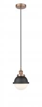 Innovations Lighting 616-1PH-AC-HFS-61-BK - Edison - 1 Light - 7 inch - Antique Copper - Mini Pendant