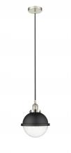 Innovations Lighting 616-1PH-PN-HFS-84-BK - Edison - 1 Light - 9 inch - Polished Nickel - Mini Pendant