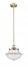 Innovations Lighting 616-1S-AB-G542 - Oxford - 1 Light - 12 inch - Antique Brass - Cord hung - Mini Pendant