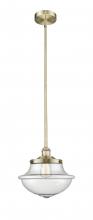 Innovations Lighting 616-1S-AB-G544 - Oxford - 1 Light - 12 inch - Antique Brass - Cord hung - Mini Pendant