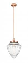 Innovations Lighting 616-1S-AC-G664-12 - Bridgeton - 1 Light - 12 inch - Antique Copper - Stem Hung - Mini Pendant