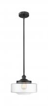 Innovations Lighting 616-1S-BK-G692-12 - Bridgeton - 1 Light - 12 inch - Matte Black - Stem Hung - Mini Pendant