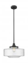 Innovations Lighting 616-1S-BK-G694-16 - Bridgeton - 1 Light - 12 inch - Matte Black - Stem Hung - Mini Pendant