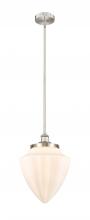 Innovations Lighting 616-1S-SN-G661-12 - Bridgeton - 1 Light - 12 inch - Brushed Satin Nickel - Stem Hung - Mini Pendant