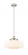 Innovations Lighting 616-1S-SN-G691-16 - Bridgeton - 1 Light - 12 inch - Brushed Satin Nickel - Stem Hung - Mini Pendant