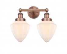 Innovations Lighting 616-2W-AC-G661-7 - Bullet - 2 Light - 15 inch - Antique Copper - Bath Vanity Light