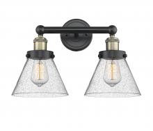 Innovations Lighting 616-2W-BAB-G44 - Cone - 2 Light - 17 inch - Black Antique Brass - Bath Vanity Light