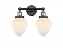 Innovations Lighting 616-2W-BAB-G661-7 - Bullet - 2 Light - 15 inch - Black Antique Brass - Bath Vanity Light